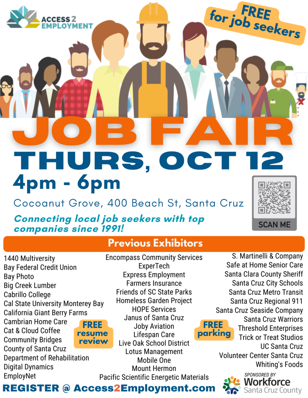 Access 2 Employment | Santa Cruz County's Largest Job Fair!